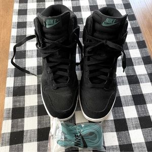 Nike Sky High Dunk Wedges (size 8)